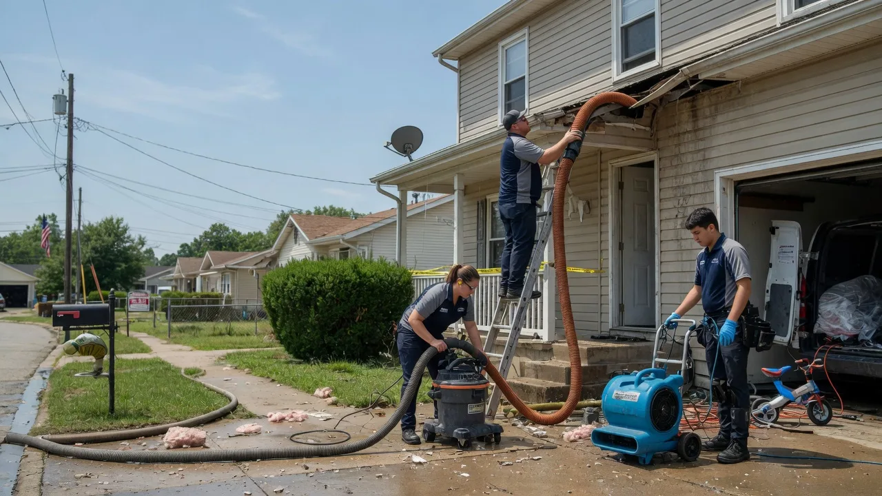 Water Damage Restoration in Wapella, IL near me